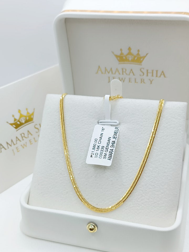 18k CHAIN 000339 SD – Amara Shia Jewelry