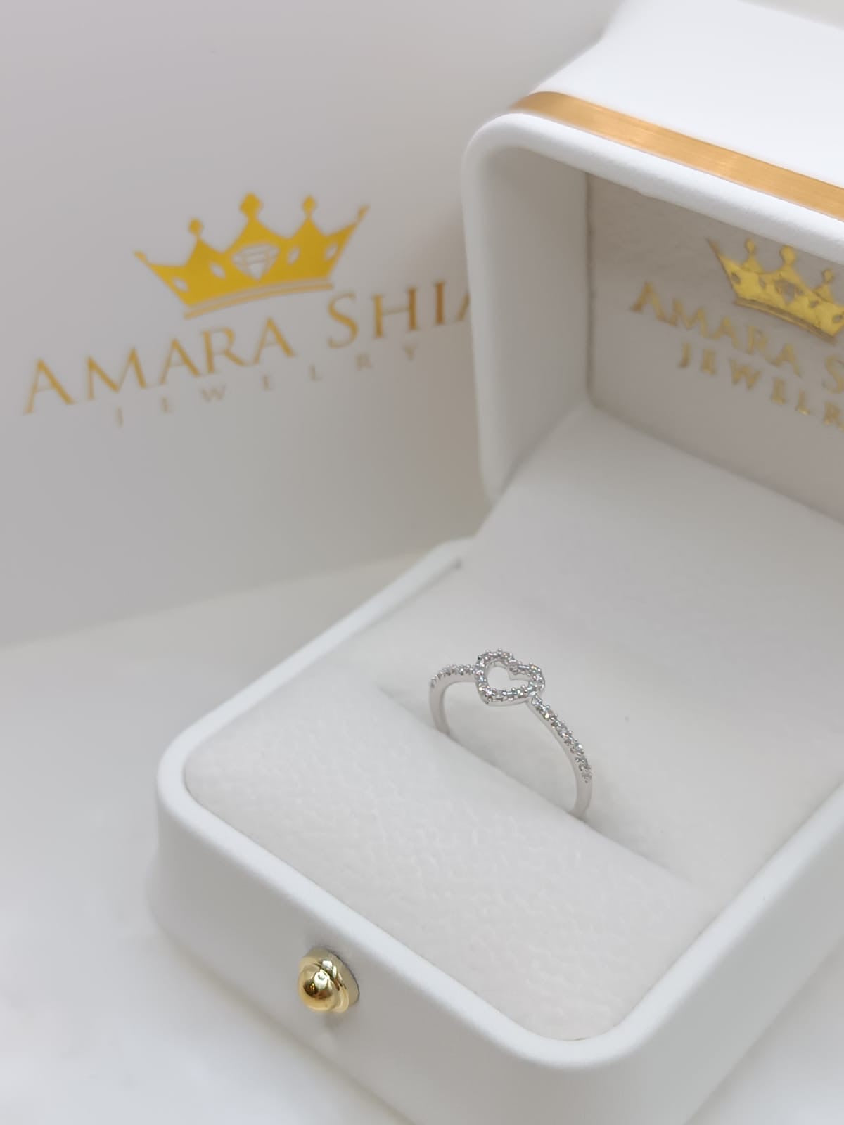 Minimalist Heart Ring – Amara Shia Jewelry