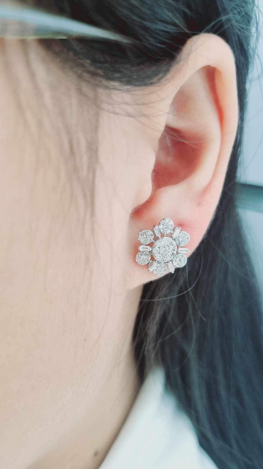Marigold 1 Carat Diamond Earring