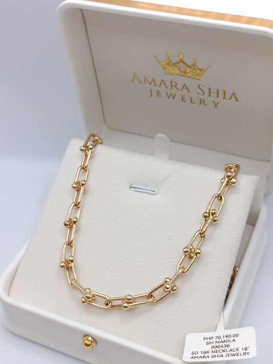 18k Necklace 000436