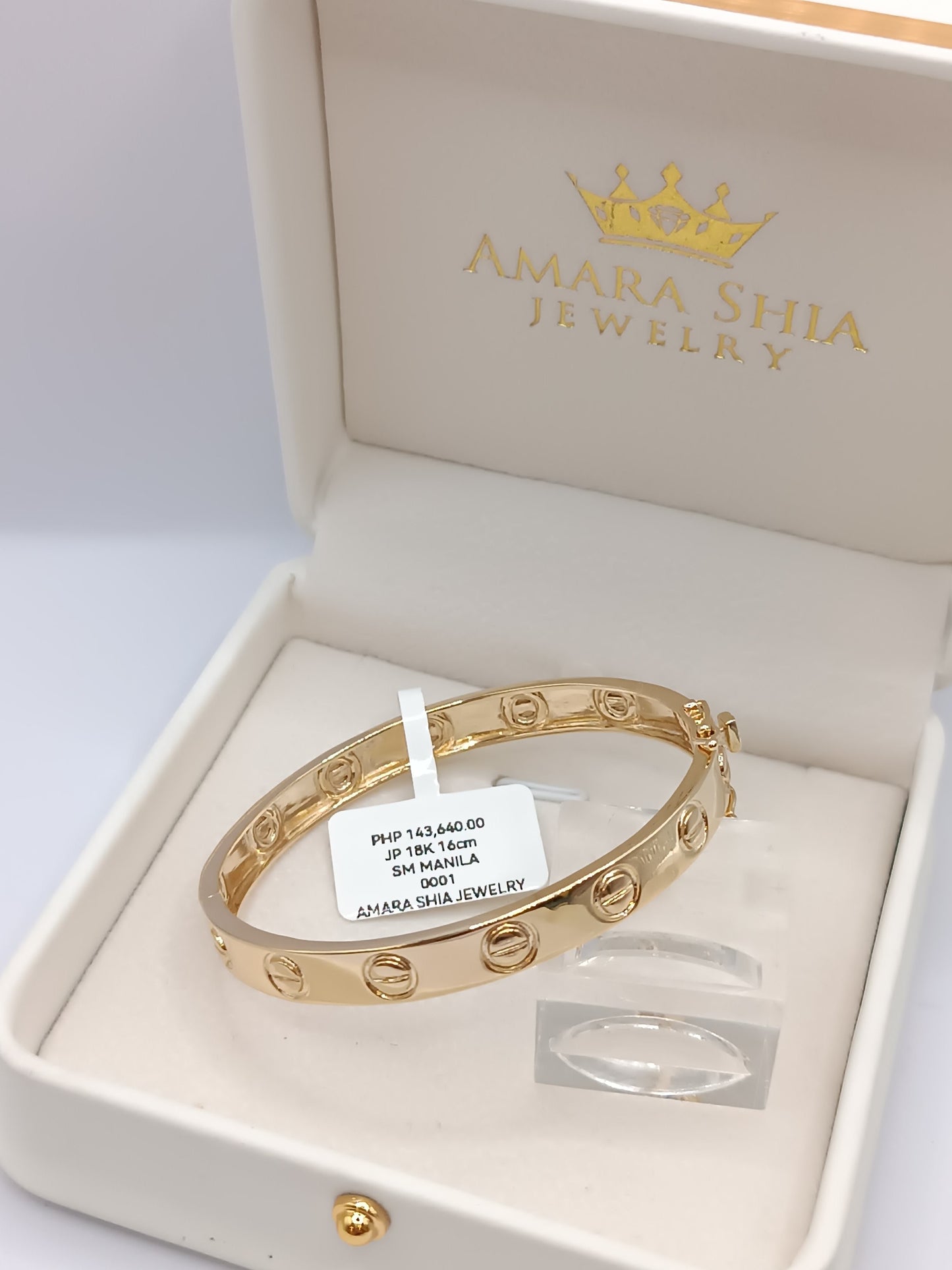 18k Bangle 18CM