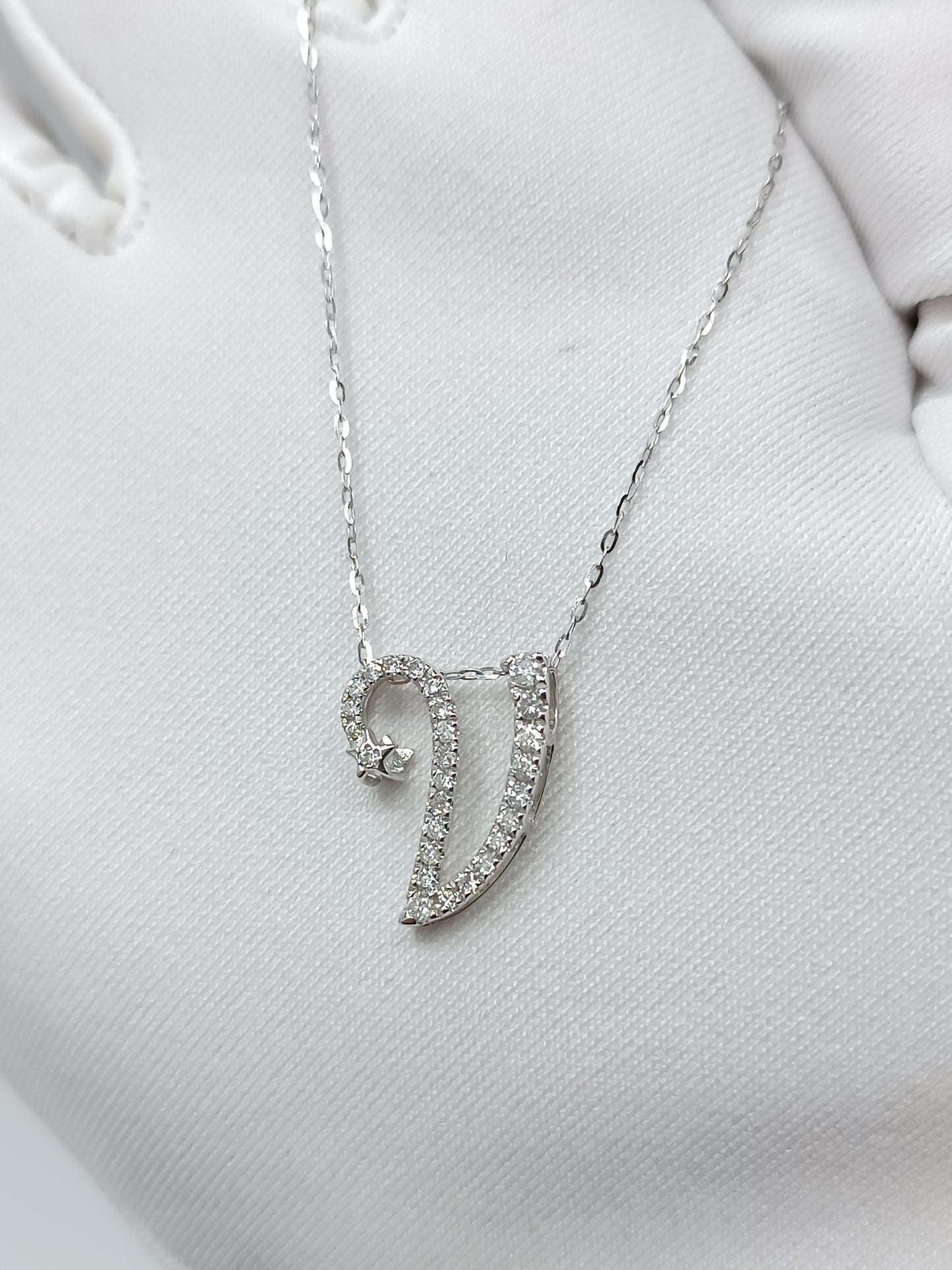 DIA NECKLACE 0001 - 0.25CT "WG"