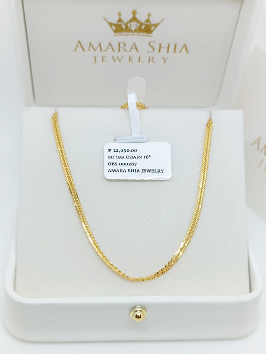 18K CHAIN 000287 SD