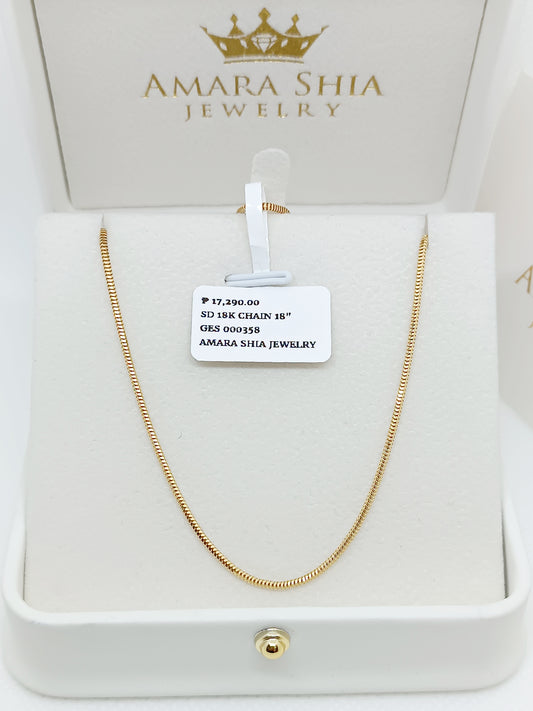 18K CHAIN 000358 SD