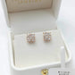 DIA EARRING 00060 "RG" -0.35CT