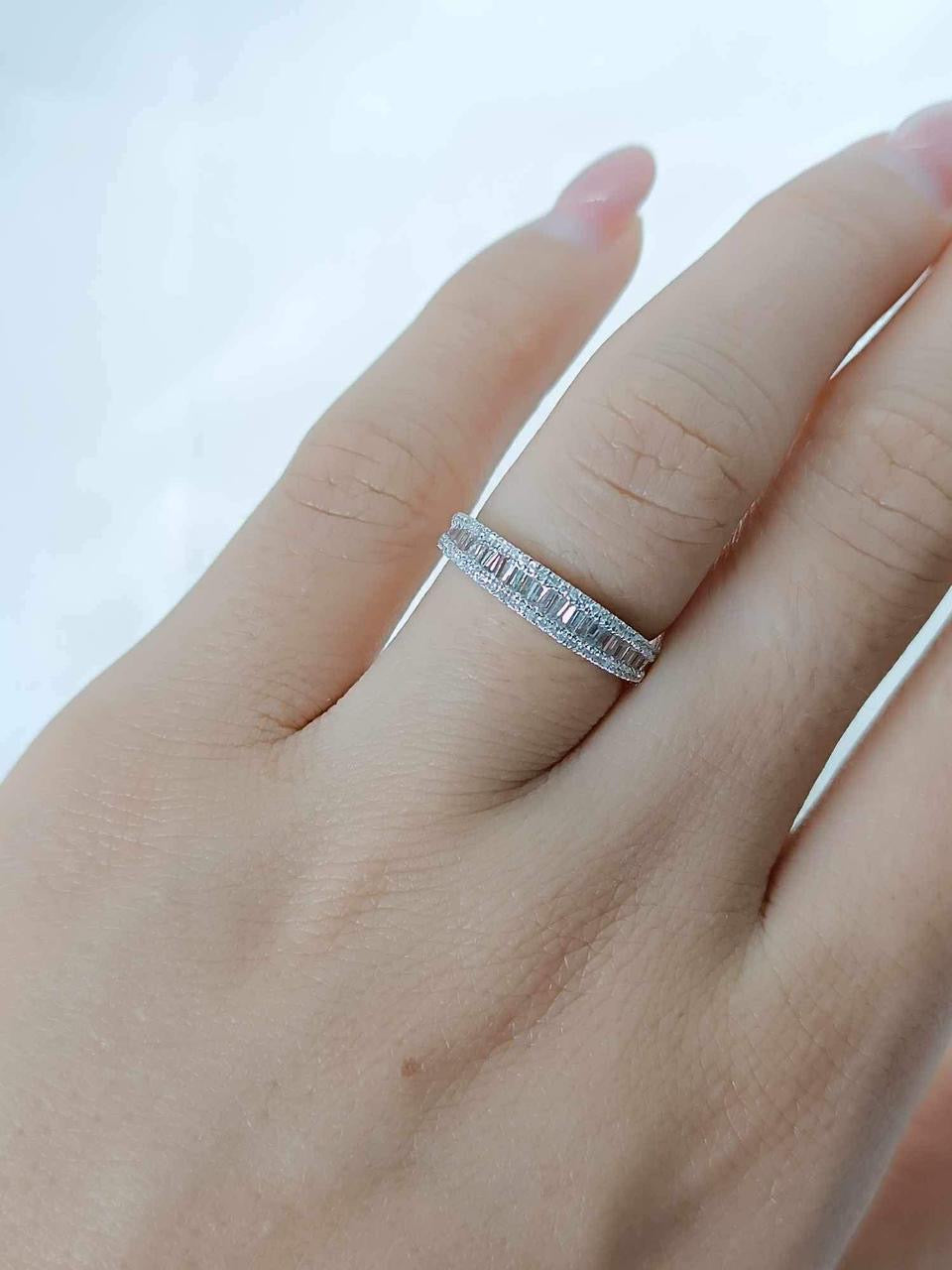 Beatrice Diamond Half Eternity Ring